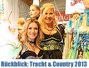 Tracht & Country 2013 - Die Messe für alpinen Lifestyle vom 01.-03.03.2013 in der Messe Salzburg zog auch viele Münchner Aussteller an. Highlights waren die Trendmodenschauen und der Besuch der Geissens sowie von Stefanie Hertel  (©Foto: Marikka-Laila Maisel)